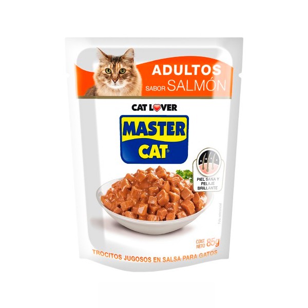 TROCITO ADUL/SALMON MASTERCAT 85 GR               